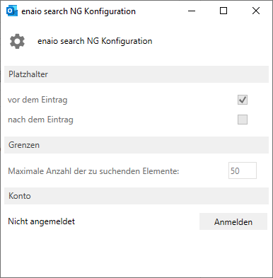 enaio® search NG