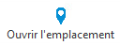 Ouvrir l’emplacement